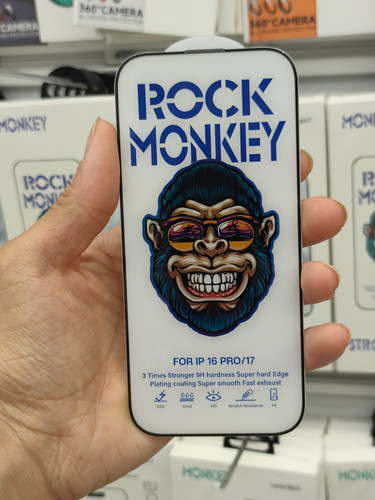 گلس آیفون Rock برند MONKEY